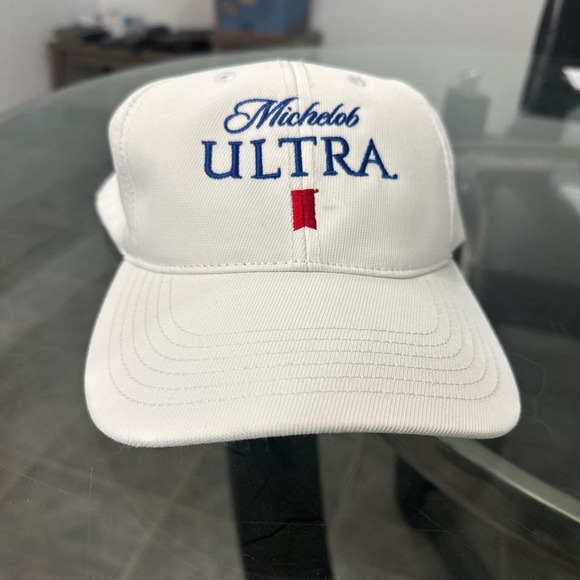Other - White and blue Michelob ULTRA hat